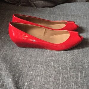 Talbots Red flats